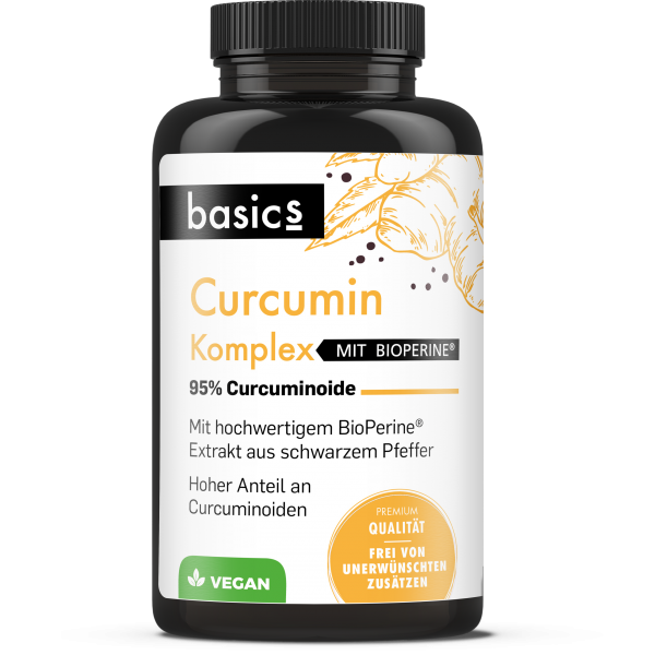 Curcumin - C3 Komplex mit Bioperin® - 3 Monatsvorrat